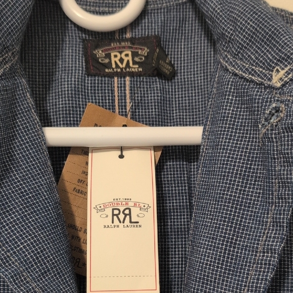 Ralph Lauren Blue Utility Jumpsuit with Long Sleeves - Picture 3 of 17